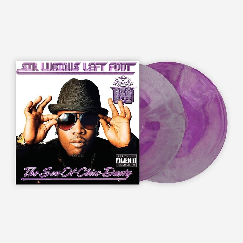 Big Boi Sir Lucious Left Foot 2-LP ~ Exclusive Colored Vinyl + Stencil ~ New!